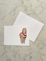 Alpaca Notecard Set + Envelopes