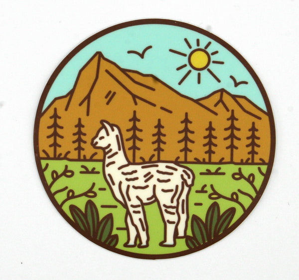 Alpaca Vinyl Decal/Sticker